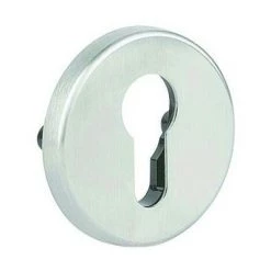 HOPPE Paire De Rosace - ø53mm - Trou De Clé L - Argenté - Argent