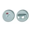 HOPPE Paire De Rosace - ø53mm - A Condamnation Avec Voyant - Inox - Inox