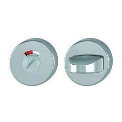 HOPPE Paire De Rosace - ø53mm - A Condamnation Avec Voyant - Inox - Inox