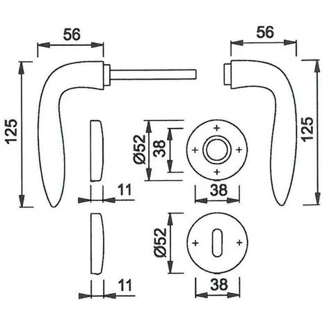 Ligne Genova - Type : Condamnation / Décondamnation - HOPPE 4 Ligne Genova - Type : Condamnation / Décondamnation - HOPPE – Image 2