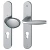 Ensemble De Porte Palière Sur Plaque New-York 76G/300M/1810 HOPPE Inox - 3281143 -HOPPE Soldes 15327696 1