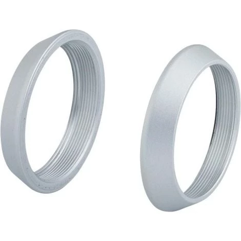 HOPPE Paire De Rosaces De Finition Pour Rénovation Ø 75 Mm Finition Argent Mat 3 HOPPE Paire De Rosaces De Finition Pour Rénovation Ø 75 Mm Finition Argent Mat