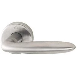 HOPPE Béquille Double Sur Rosace En Inox - VERONA Clé L