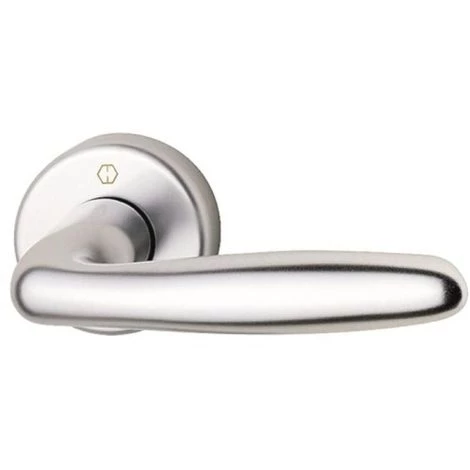 HOPPE Béquille Double Seule Pour Ensemble Sur Rosace En Aluminium Anodisé - VERONA Finition Argent 3 HOPPE Béquille Double Seule Pour Ensemble Sur Rosace En Aluminium Anodisé - VERONA Finition Argent