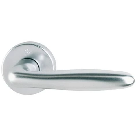 HOPPE Béquille Double Seule Pour Ensemble Sur Rosace En Aluminium Anodisé - VERONA Finition Argent 6 HOPPE Béquille Double Seule Pour Ensemble Sur Rosace En Aluminium Anodisé - VERONA Finition Argent – Image 4