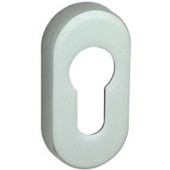 Rosace Cylindre Européen - Teinte : Blanc 9010 - HOPPE