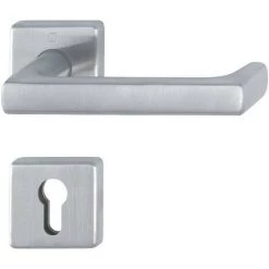 HOPPE Poignée Porte Dallas FS-E1644/52/52S AP Inox F69 D/D TS 40-65mm PZ Quad.