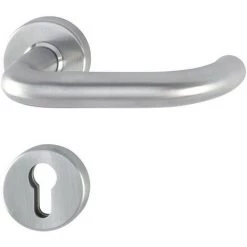 Poignée Porte Paris E138Z/42/42S VA F69 Carré.8mm F.Kombischutz HOPPE