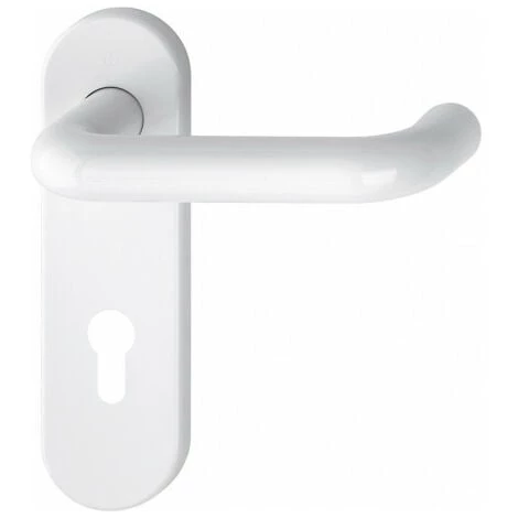 Set D'enseignes Paris K138 / 353K Plastique F9016 PZ Set Poignée Arrondie HOPPE 3 Set D'enseignes Paris K138 / 353K Plastique F9016 PZ Set Poignée Arrondie HOPPE