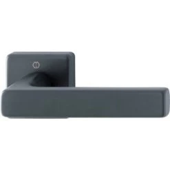 HOPPE 2 Poignées De Porte Dallas Aluminium - Talla