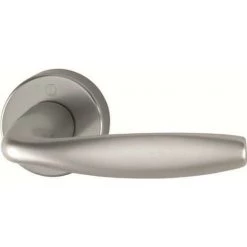 HOPPE 2 Poignées De Porte New York Aluminium - Talla