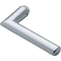 Poignée Stock.1140 Alu.F1/naturel.carré.8mm DIN G/D HOPPE