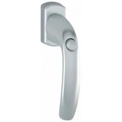 Poignée De Fenêtre NY 0810SV/U10 Alu.F9016/blanc Signalisation 35mm Autobloquant HOPPE