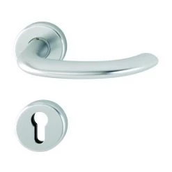 HOPPE Poignée Porte 1138/42KV/42KVS PZ F1 Avec Broche Rapide