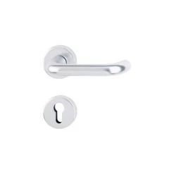 HOPPE Poignée Rosace 138L/42KV/42KVSGRT-R/L F1 8 PZ