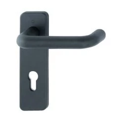 HOPPE Poignée Porte . Fs-K138/202K F/D 9 / Pz/072/9005 Ts 40-66M