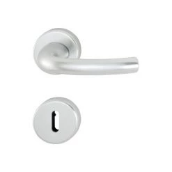 HOPPE Poignée Rosace 1710/42KV/42KVSGRT-SST F9 8 OB