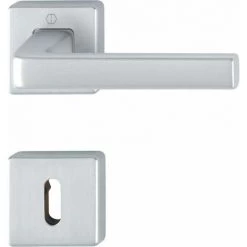 HOPPE Garniture De Poignée De Porte Rosace En Aluminium 'Dublin' GRT-SMO/F94-1/8/8.5/OB/37-42 - 11538636