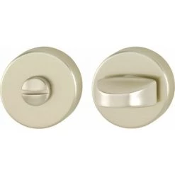 HOPPE Paire De Rosaces En Aluminium Tête Fendue/olive Pour Portes De Salle De Bain/WC F2/8/SK/OL/37-42/KSK27/KOL92 - 11540229