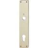 HOPPE Paire De Contreplaques Longues En Aluminium Pour Portes D'entrée D'appartement F2PZ-92/3,5X20 - 11539471 -HOPPE Soldes 51275602 1
