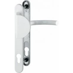 HOPPE Plaque étroite En Aluminium Interchangeable Pour Portes Profilées 'Lima' GRT/LI/F9016/8/10/040/PZ-92/57-62/78 - 11545367