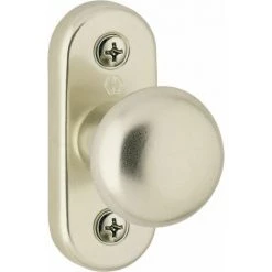 HOPPE Rosace Bouton Aluminium Pour Porte-fenêtre HG/F2/FEST - 11539343