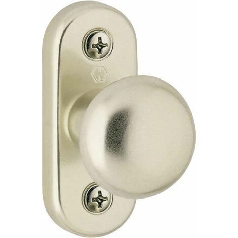 HOPPE Rosace Bouton Aluminium Pour Porte-fenêtre HG/F2/FEST - 11539343 3 HOPPE Rosace Bouton Aluminium Pour Porte-fenêtre HG/F2/FEST - 11539343