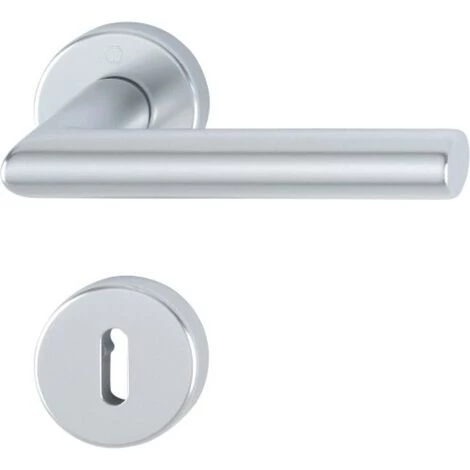 HOPPE Béquille Double Sur Rosaces Amsterdam Ep 3545 Mm Argent Clé I - Argent 5 HOPPE Béquille Double Sur Rosaces Amsterdam Ep 3545 Mm Argent Clé I - Argent – Image 3