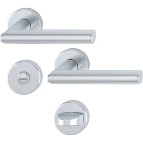 HOPPE Béquille Double Sur Rosaces Amsterdam Ep 3545 Mm Argent Clé I - Argent 6 HOPPE Béquille Double Sur Rosaces Amsterdam Ep 3545 Mm Argent Clé I - Argent – Image 4