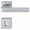 Garniture Dublin Sur Rosace Clé L Pour Porte Intérieure - Aluminium - HOPPE -HOPPE Soldes 6347882 1