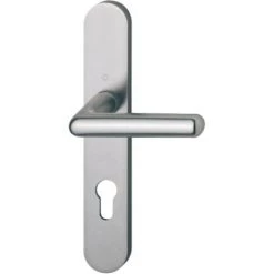 Ensemble De Porte Cortina 195F/300M HOPPE Acier Brossé - WC - 587070