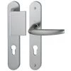 Ensemble De Porte Palière Plaque étroite Aileron Atlanta HOPPE 554/3346/1530 Inox F9 - Clé I - Ent.8/92 56/70 - 2838421 -HOPPE Soldes 7803425 1