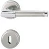 Ensemble Sur Rosace Capri Clé L HOPPE - F49/F69 Laiton Chromé/inox Mat - 2811878 -HOPPE Soldes 7807388 1
