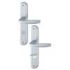 HOPPE Ensemble De Porte Sur Plaque New York WC Aspect Inox F9 - 1810/300M - Entr.195mm - 3282277 - Inox -HOPPE Soldes 7826194 1