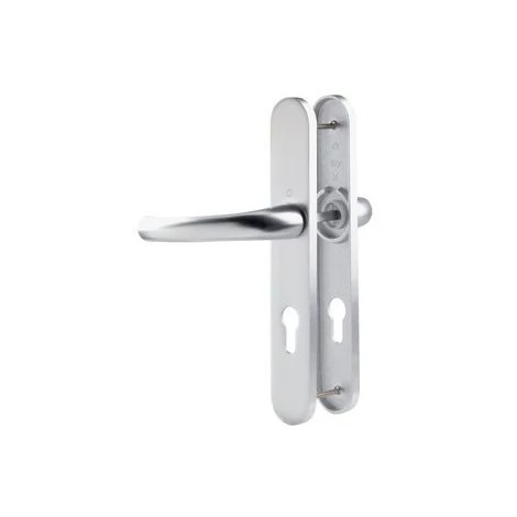 Ensemble De Porte Sur Plaque Tokyo HOPPE 1710/300M Argent - Clé I - ép.58-62 - 2834800 3 Ensemble De Porte Sur Plaque Tokyo HOPPE 1710/300M Argent - Clé I - ép.58-62 - 2834800