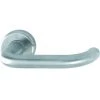 Garniture De Porte HOPPE Baden - Bec De Cane - Inox - 3940559 - Alu