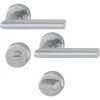 Garniture De Porte HOPPE Utrech - Inox - Bec De Cane Condamnation - 3940701 -HOPPE Soldes 981141 1